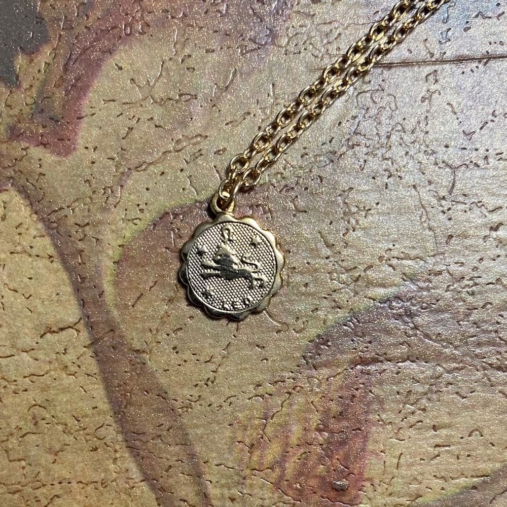 INC International Concepts Gold Coin Pendant Necklace